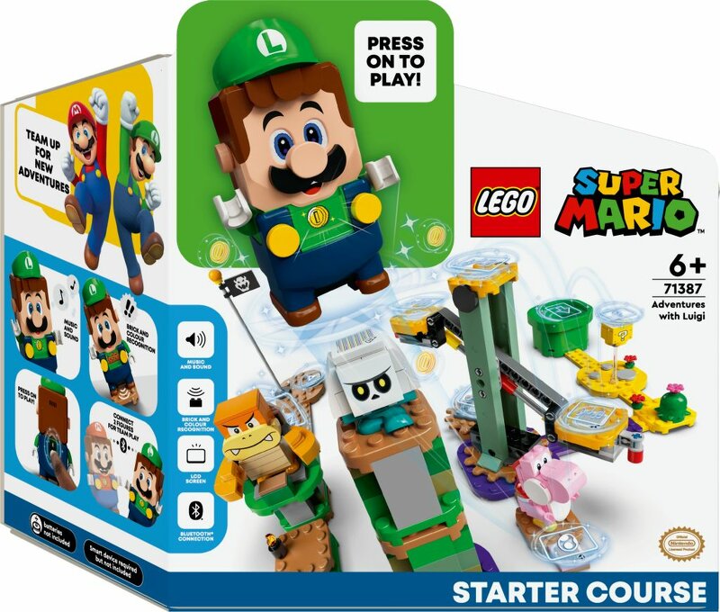 LEGO Super Mario Äventyr med Luigi – Startbana 71387