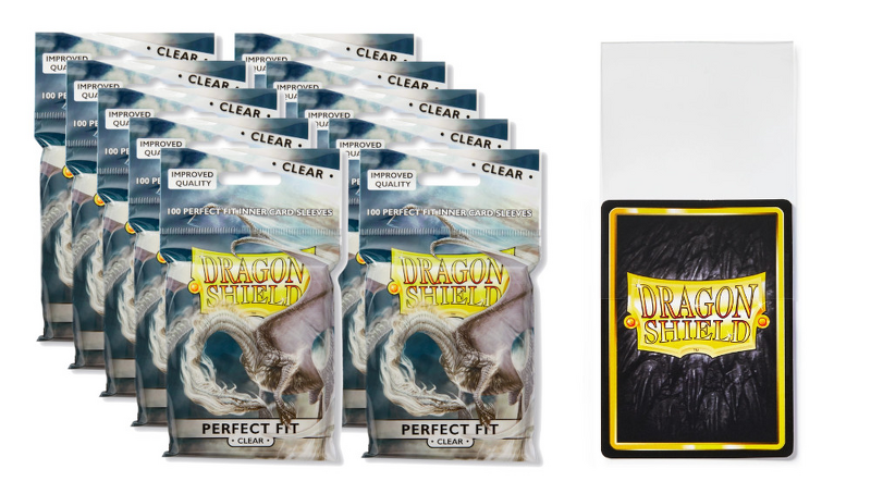 Product Image for Dragon Shield Perfect Fit Toploader Sleeve (10x100-pack)