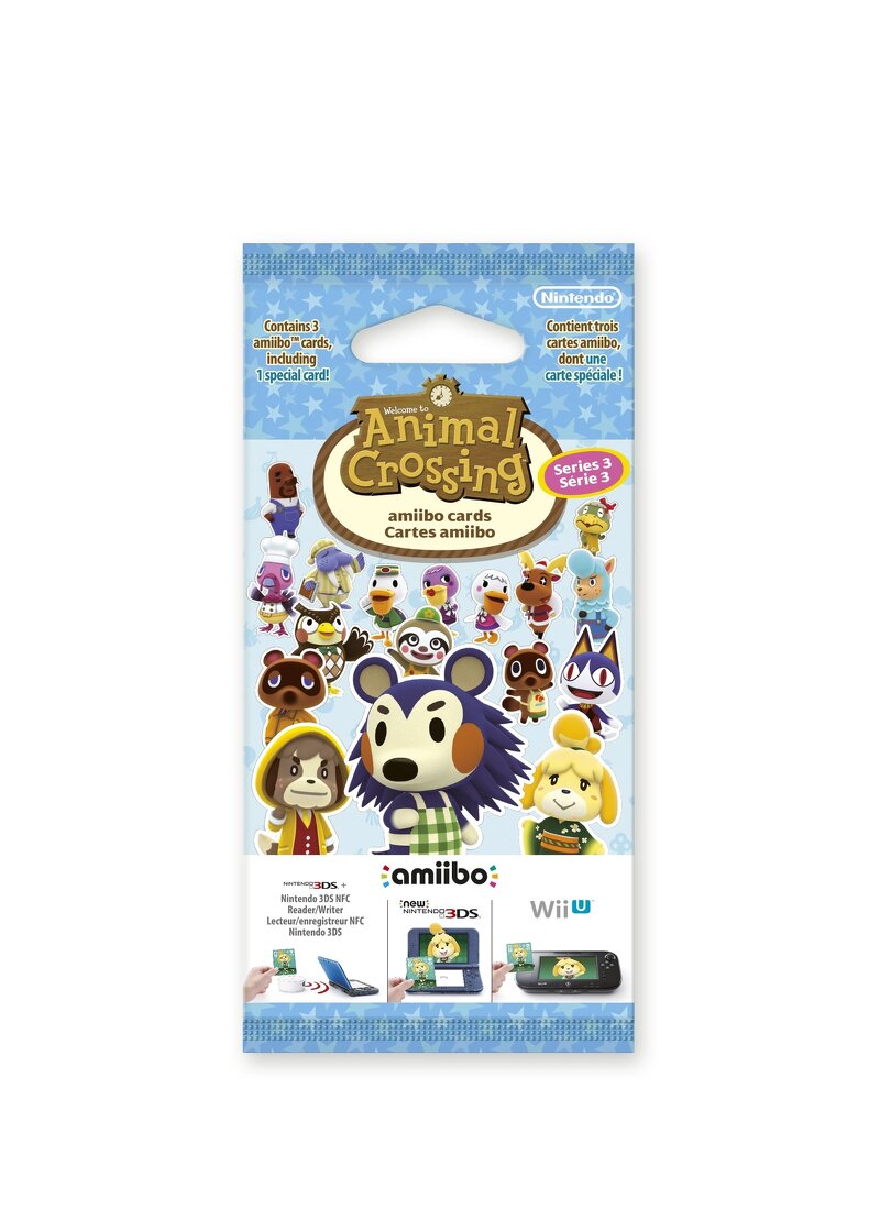 amiibo Cards Animal Crossing Series 3 (3pcs)