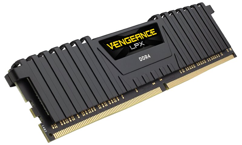 Corsair Vengeance LPX Black 16GB (2x8GB) / 3200MHz / DDR4 / CL16 / CMK16GX4M2E3200C16