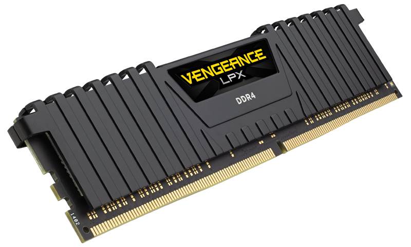 Product Image for Corsair Vengeance LPX Black 16GB (2x8GB) / 3200MHz / DDR4 / CL16 / CMK16GX4M2E3200C16