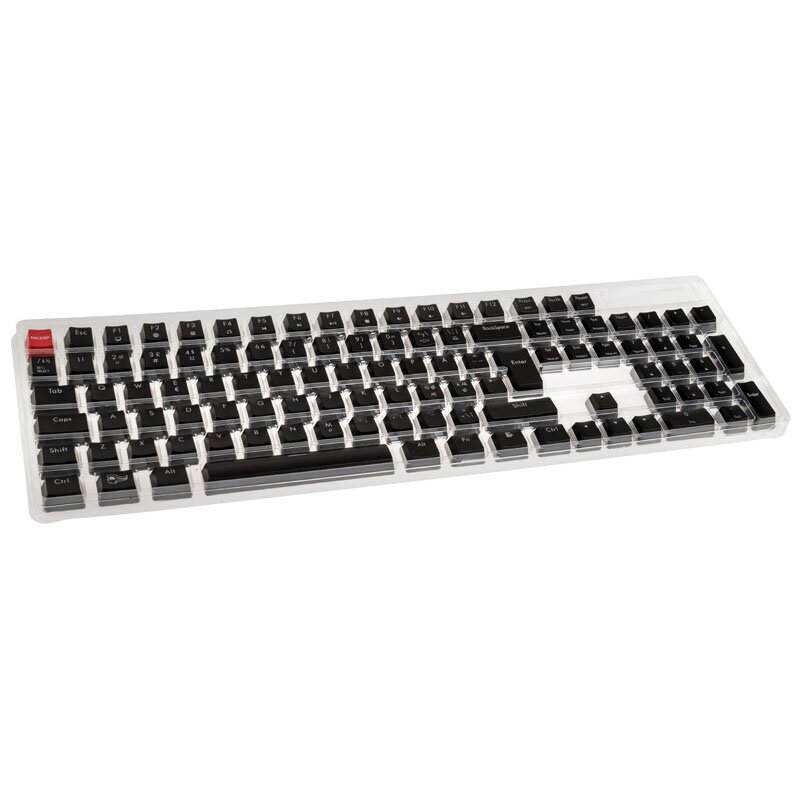 Glorious PC Gaming Race ABS Keycaps NO-Layout 105st – Svart