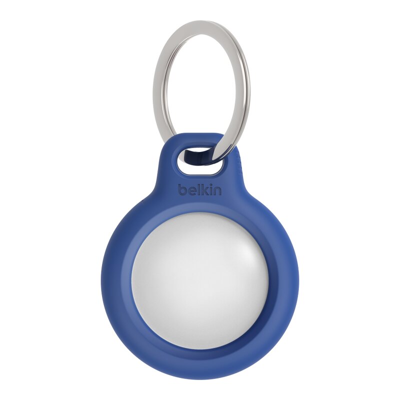 Belkin AirTag Secure Holder with Keyring – Blue
