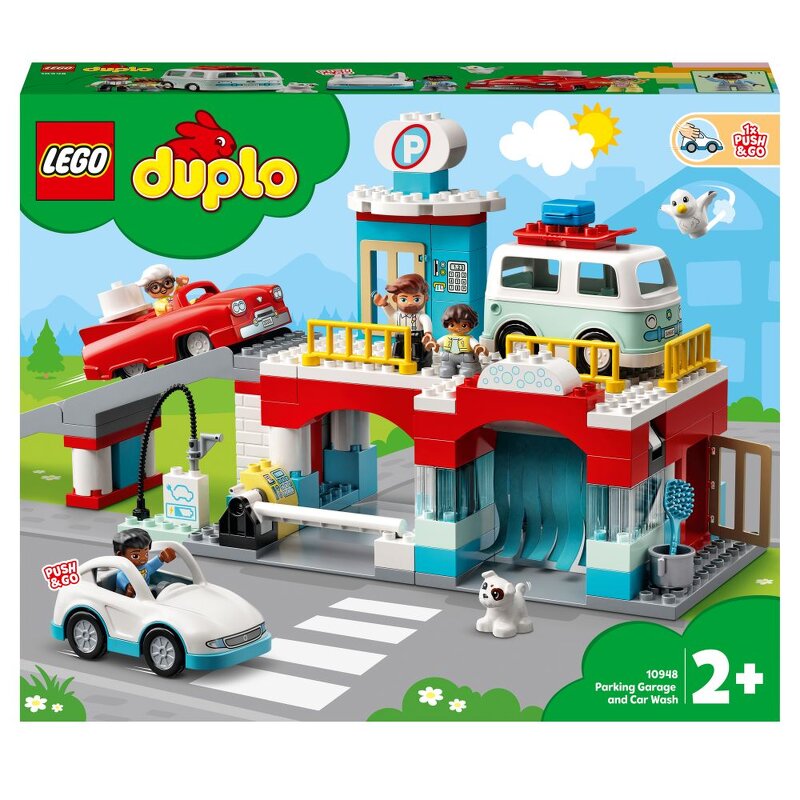 LEGO DUPLO Town Parkeringshus och biltvätt 10948