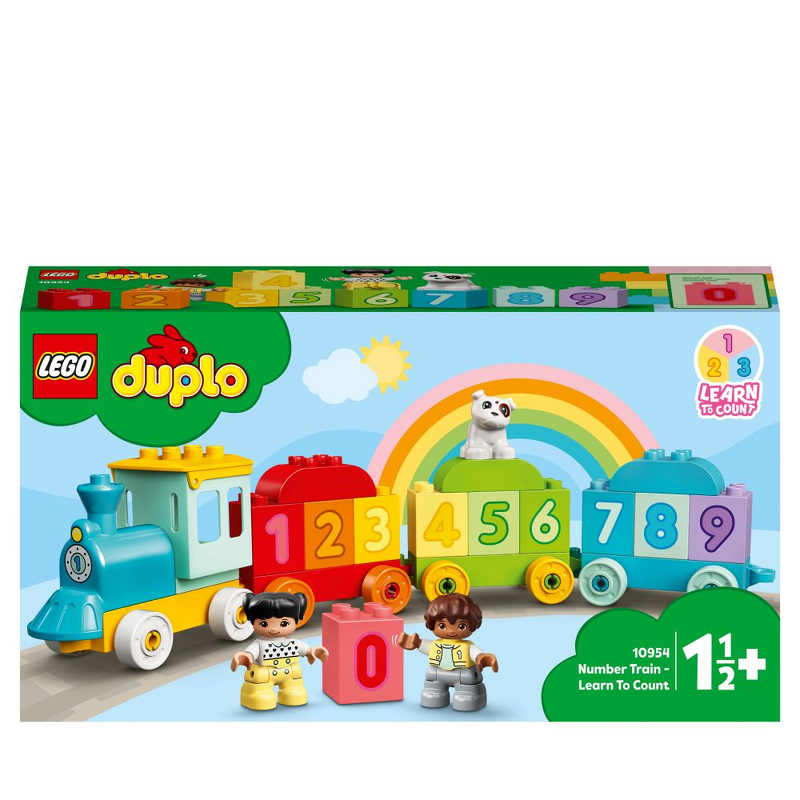 Product Image for LEGO DUPLO My First Siffertåg – Lär dig räkna 10954