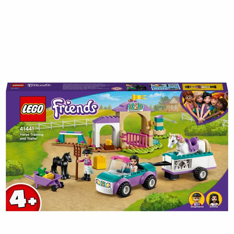 LEGO Friends Hästträning och släp 41441