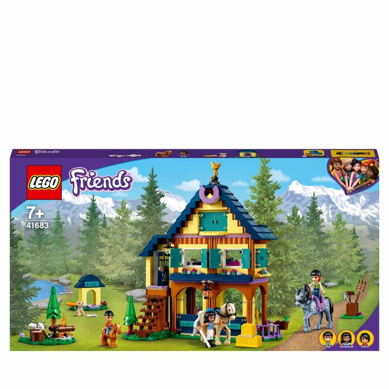 LEGO Friends Ridcenter i skogen 41683