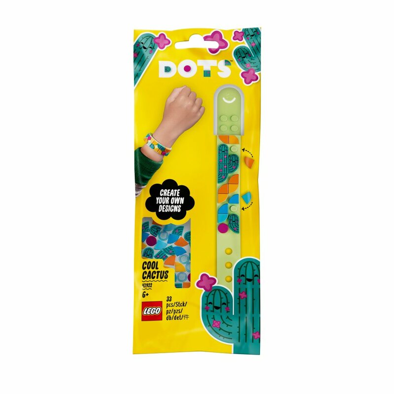 LEGO DOTS Armband med cool kaktus 41922