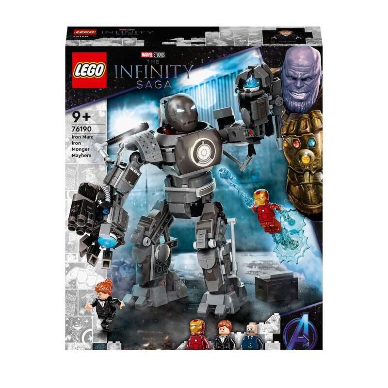 LEGO Super Heroes Iron Man: Iron Mongers förödelse 76190