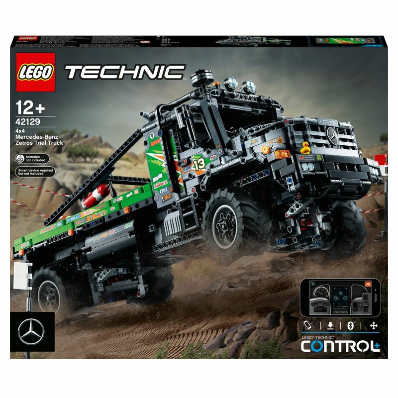 LEGO Technic Mercedes-Benz Zetros fyrhjulsdriven terränglastbil 42129
