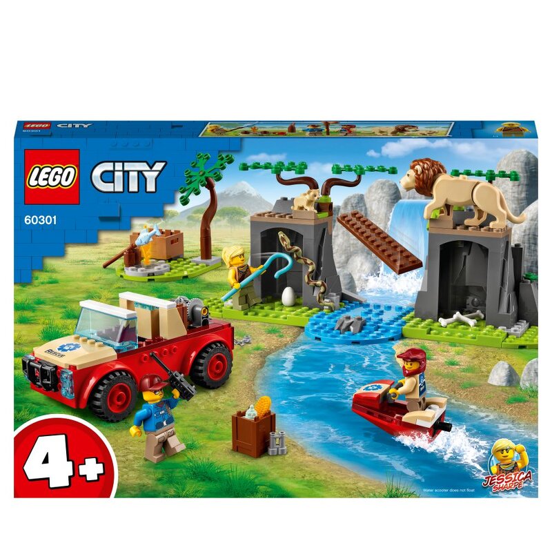 LEGO City Wildlife Djurräddningsterrängbil 60301