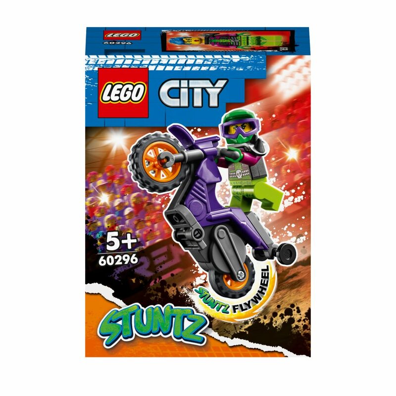 LEGO City Stunt Stegrande stuntcykel 60296