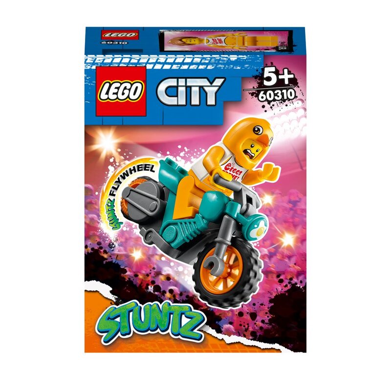 LEGO City Stunt Stuntcykel med kyckling 60310