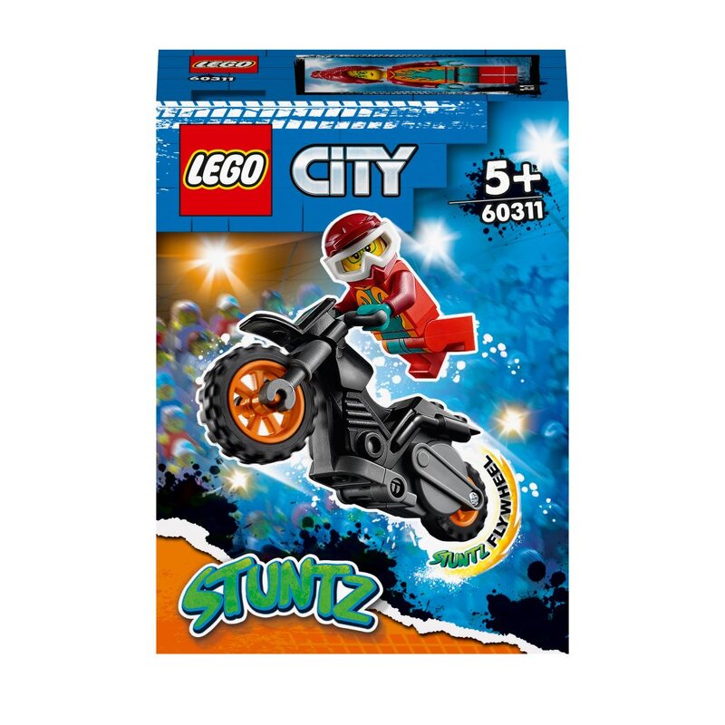 LEGO City Stunt Eldstuntcykel 60311