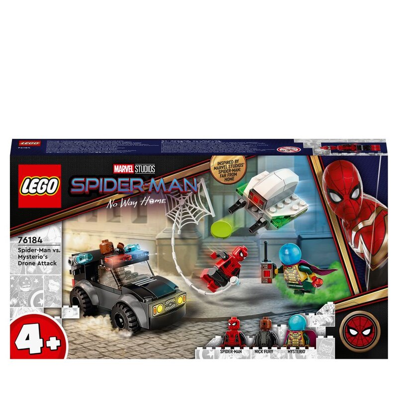 LEGO Super Heroes Spider-Man mot Mysterios drönarattack 76184