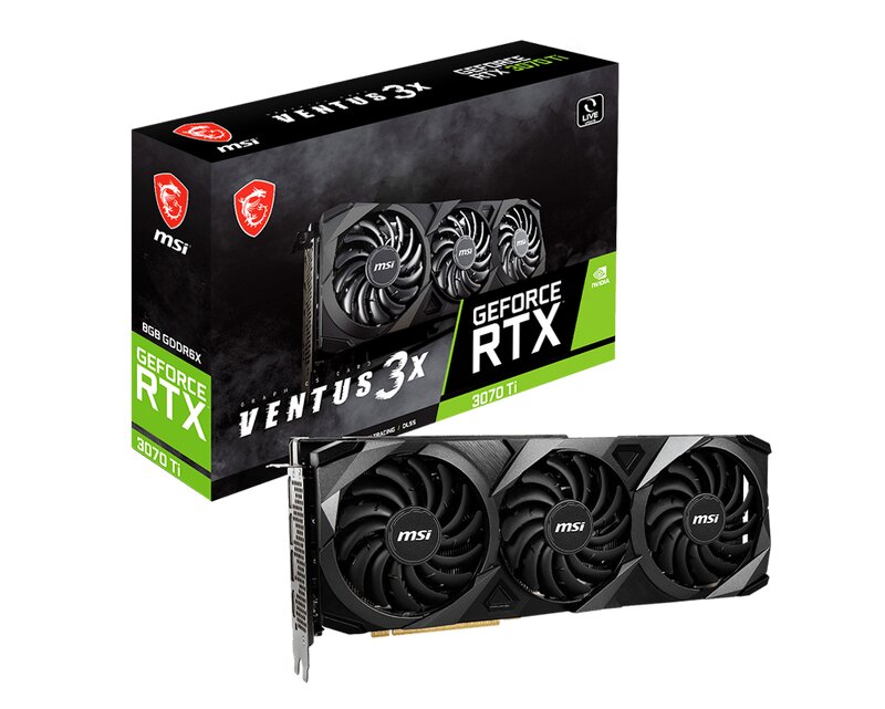 MSI GeForce RTX 3070 Ti VENTUS 3X 8G OC