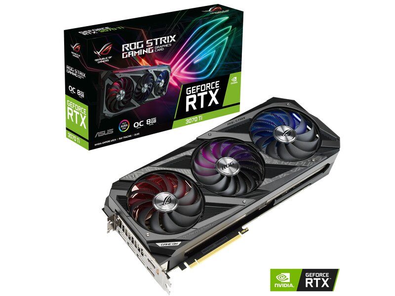 ASUS ROG Strix GeForce RTX 3070 Ti Gaming OC 8GB