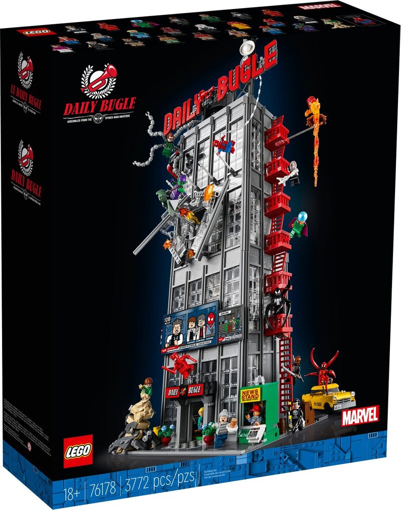 LEGO Marvel Spiderman Daily Bugle 76178