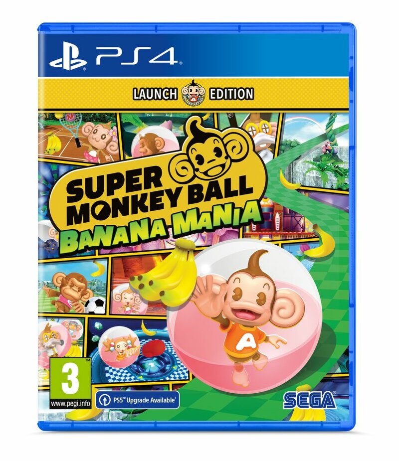Super Monkey Ball Banana Mania (Launch Edition) (PS4)