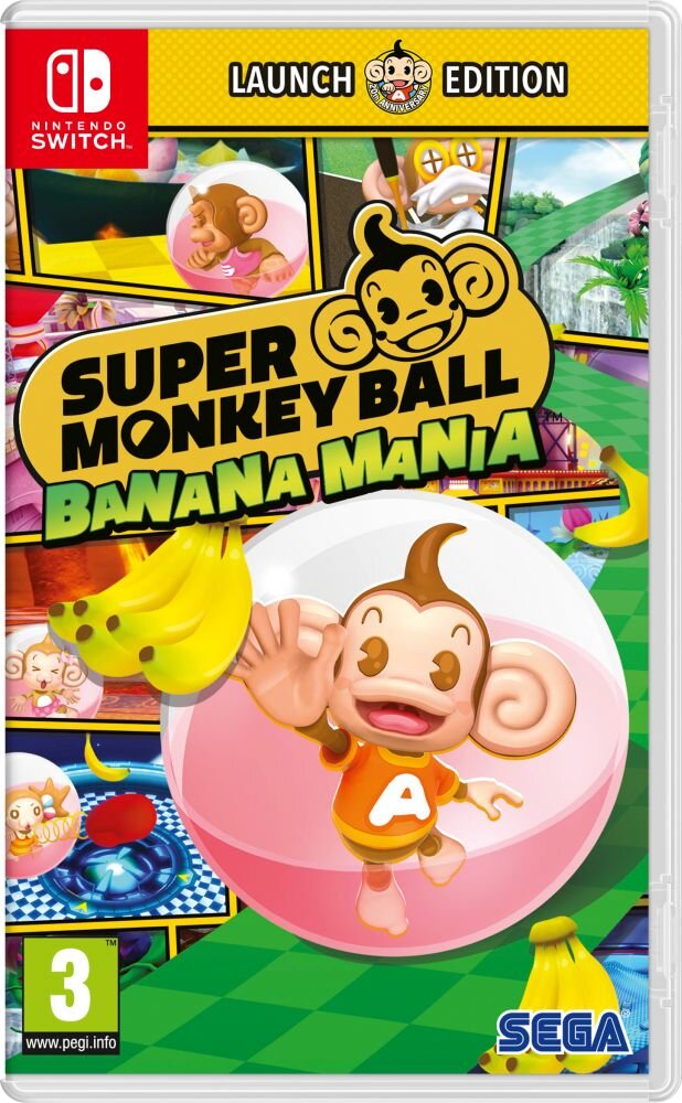 Super Monkey Ball Banana Mania (Launch Edition) (Switch)