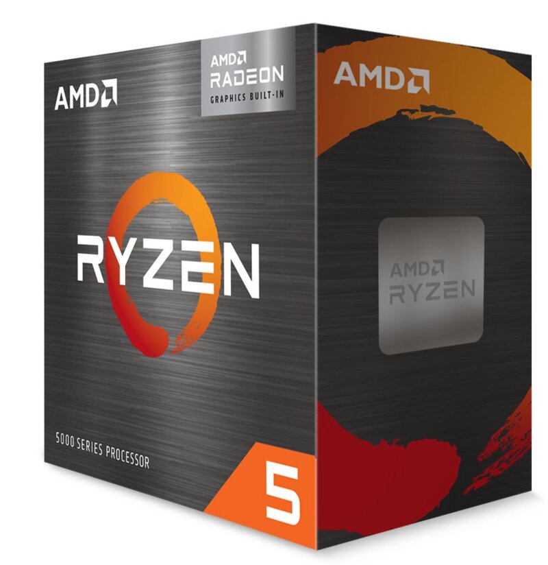 AMD Ryzen 5 5600G / 6 Cores / 12 Threads / 3.9 Ghz