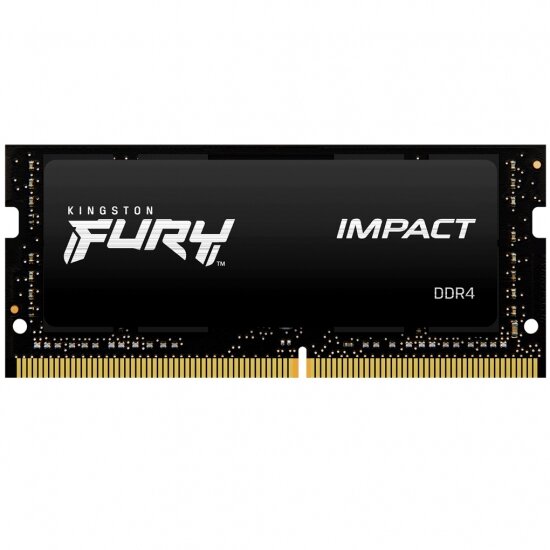 Kingston Fury Impact 16GB (1x16GB) / SO-DIMM DDR4 / 2666MHz / CL16 / KF426S16IB/16