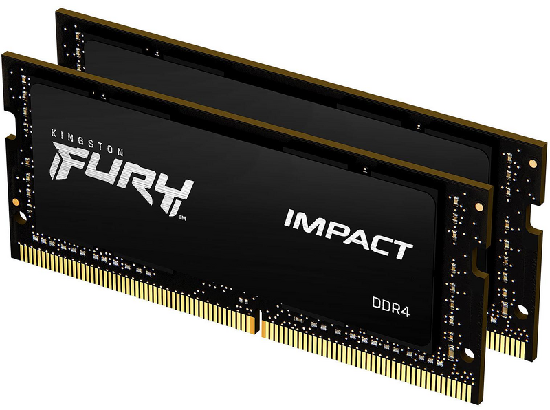 Product Image for Kingston Fury Impact 32GB (2x16GB) / 2666MHz / DDR4 / CL16 / KF426S16IBK2/32