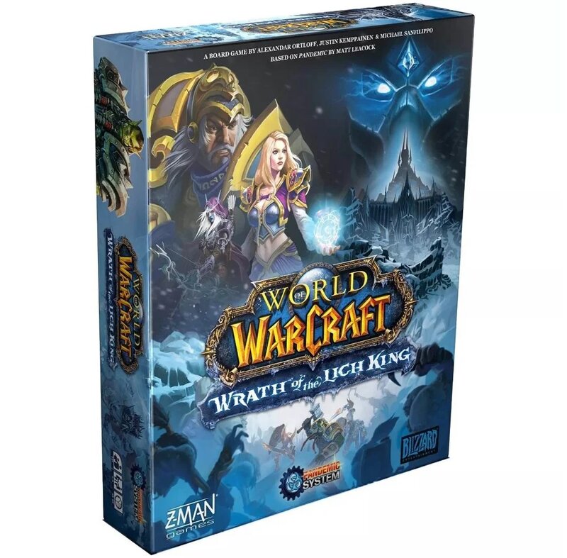 World of Warcraft: Wrath of the Lich King – A Pandemic System Board Game (Eng)