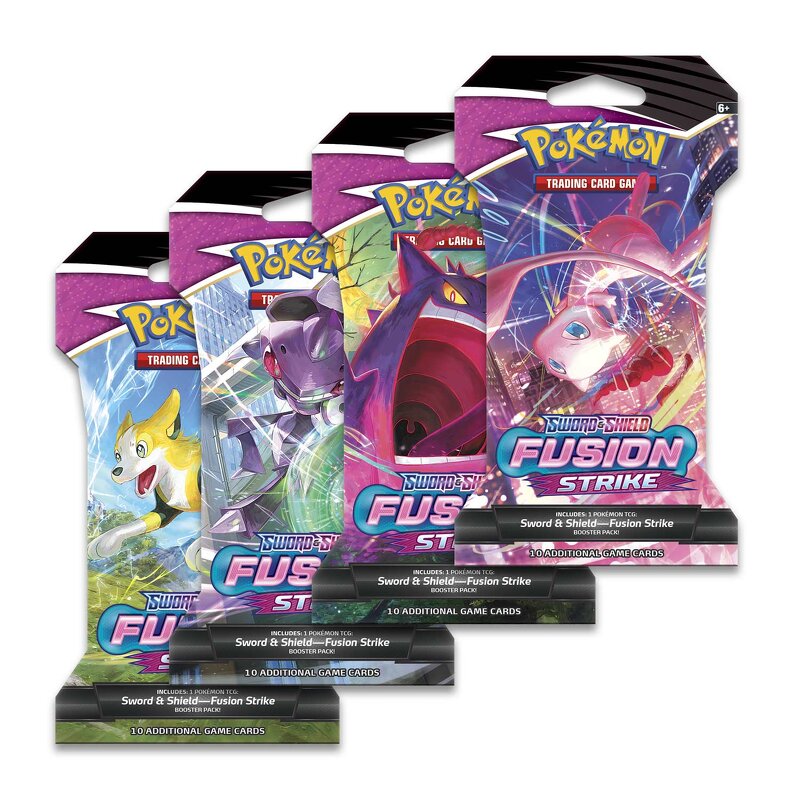 Pokemon Sword & Shield 8: Fusion Strike Sleeved Booster