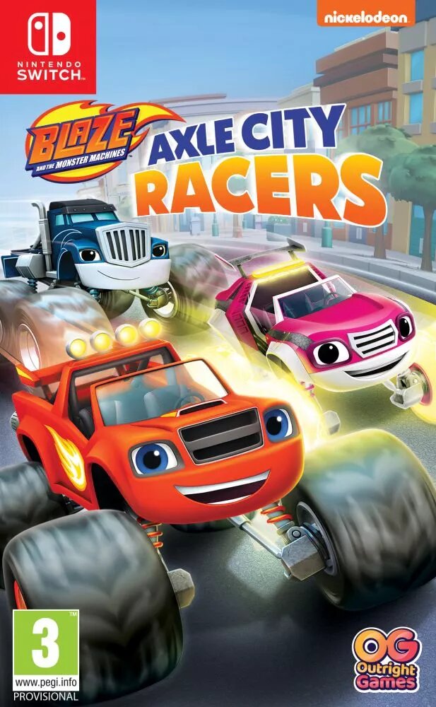 Blaze and the Monster Machines: Axle City Racers (Switch)