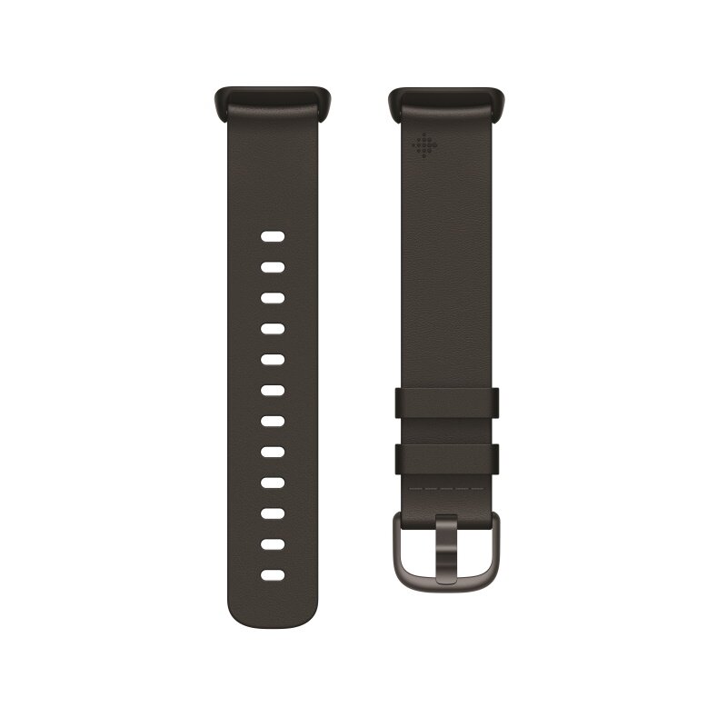 Fitbit Charge 5 Leather Band / Black (S)