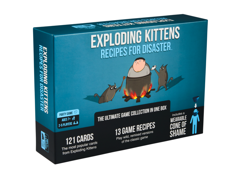 Product Image for Exploding Kittens Recipes for Disaster (Eng)