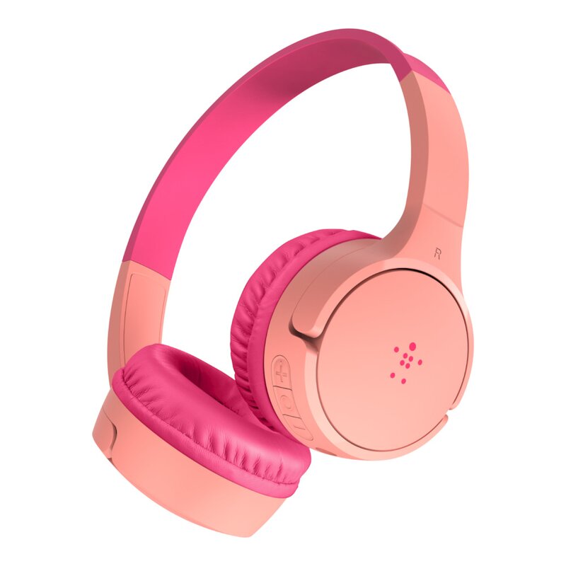 Belkin SOUNDFORM Mini / Trådlösa hörlurar för barn - Rosa