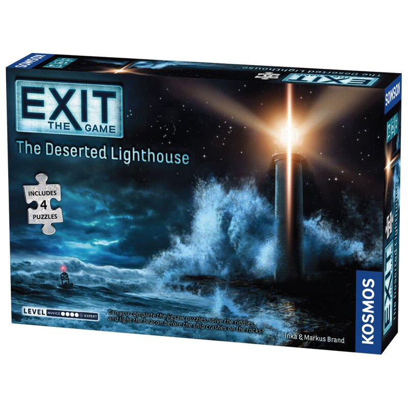 EXIT: + PUZZLE: The Deserted Lighthouse (Eng)