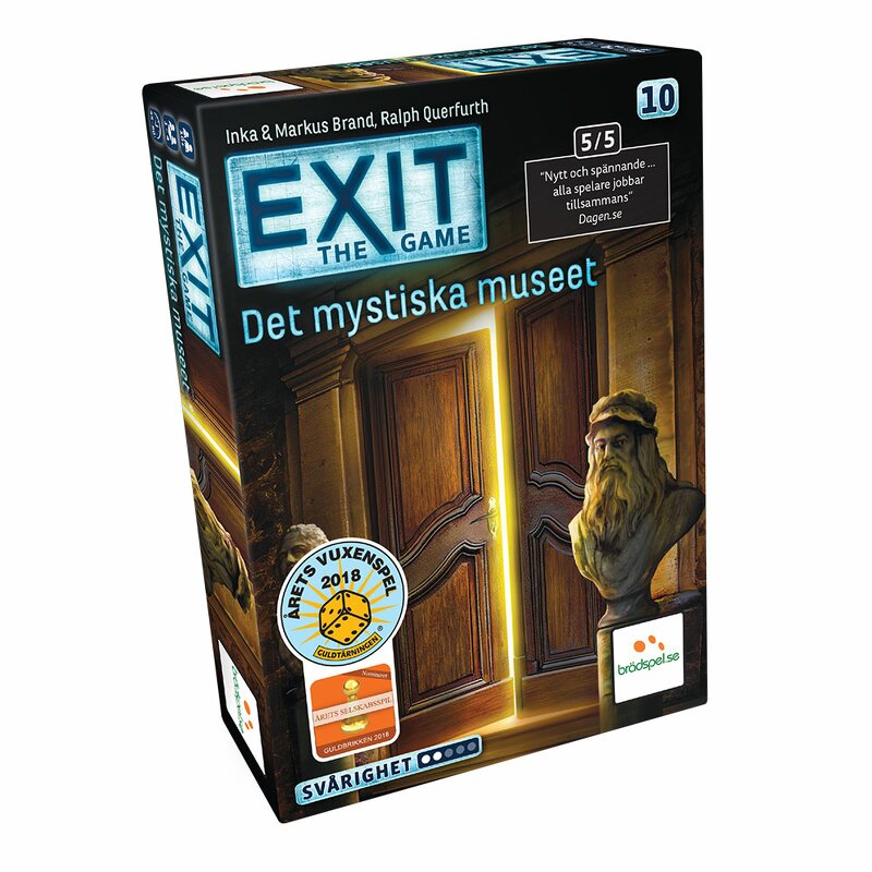 Lautapelit EXIT: Det Mystiska Museet (Sv)