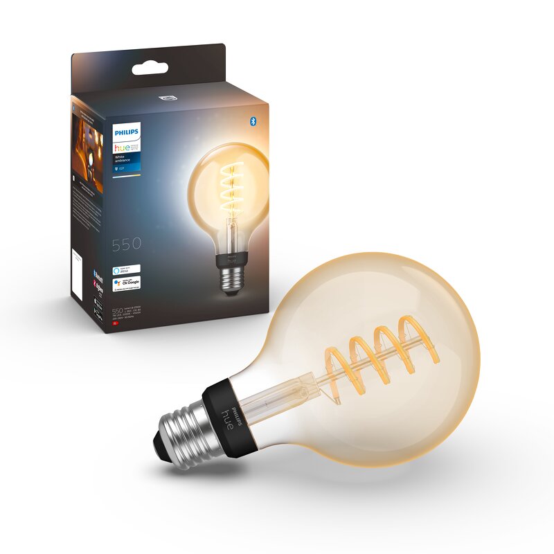 Philips Hue White Ambience Filament 7W / G93 / E27 / 1-pack
