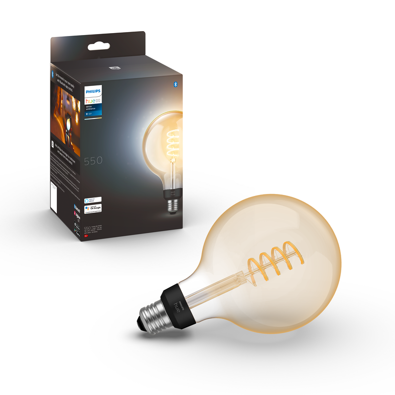 Product Image for Philips Hue White Ambience Filament 7W / G125 / E27 / 1-pack