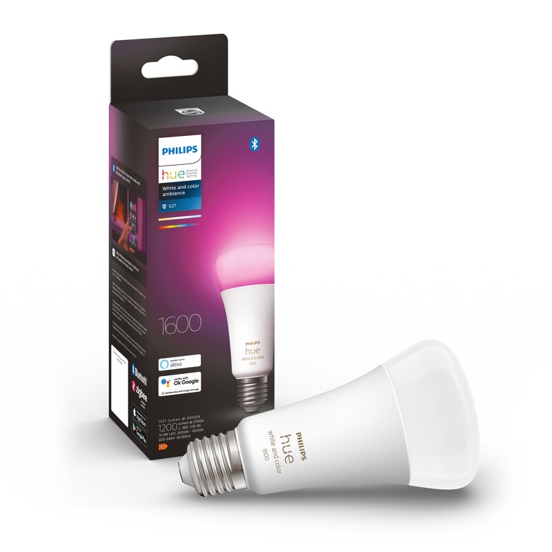 Philips Hue White and Color Ambience 15W / A67 / E27 / 1-pack
