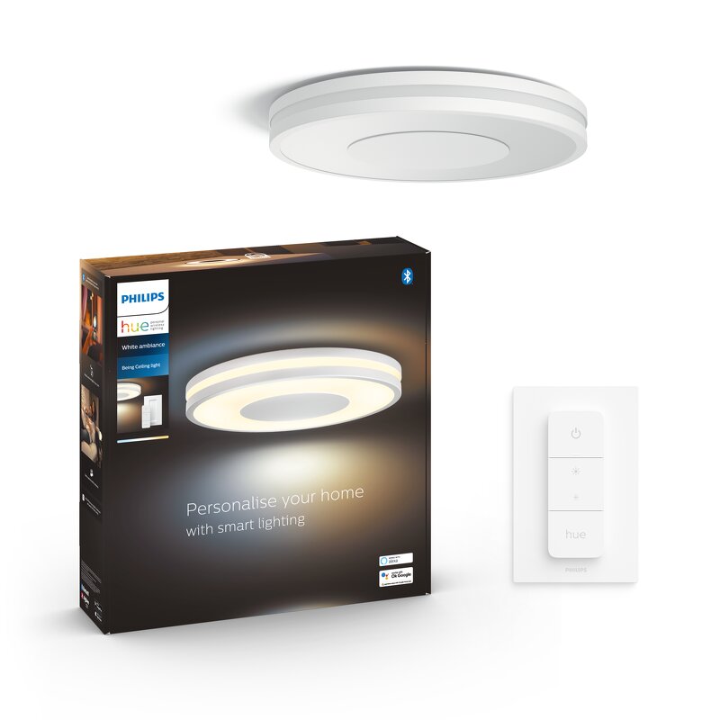 Philips Hue White Ambience Being taklampa Vit (inkl. dimmer switch)