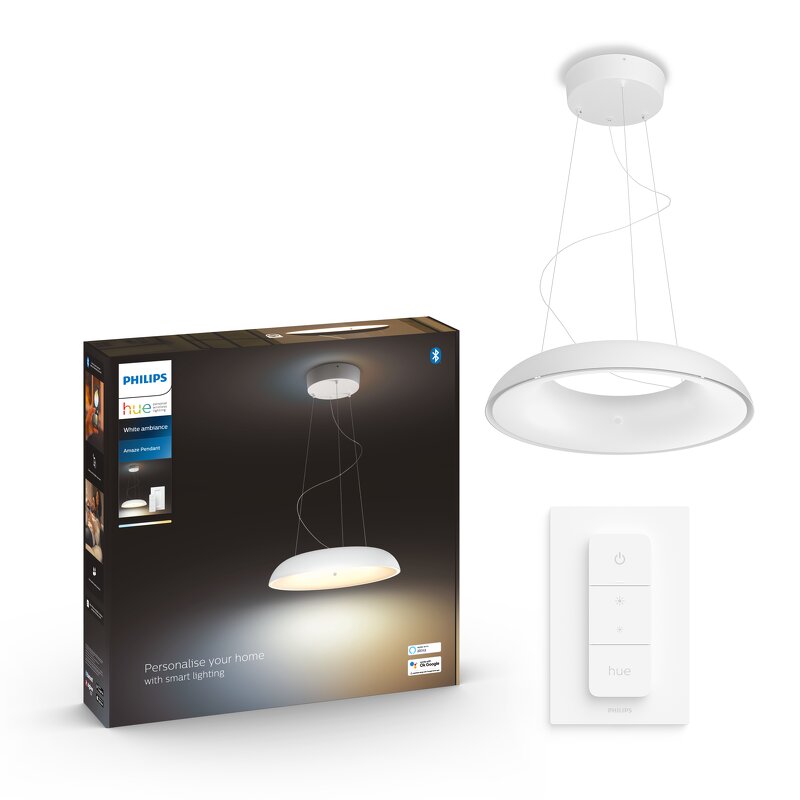 Philips Hue White Ambience Amaze pendellampa Vit (inkl. dimmer switch)