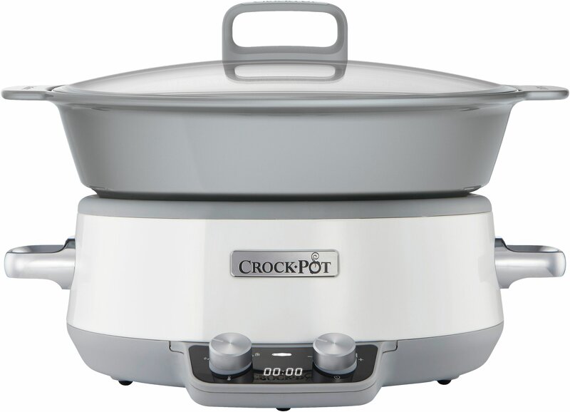 Crock-Pot Slowcooker 6,0 L timer Duraceramic