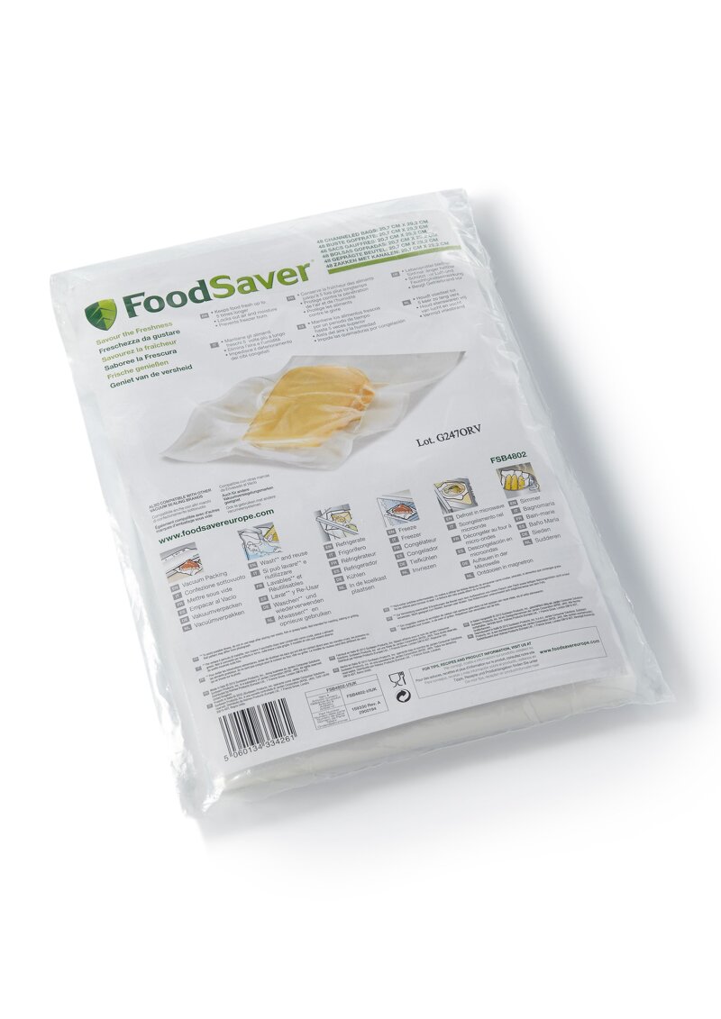 FoodSaver Vakuumpåsar 940 ml – 48 st/frp FSB4802