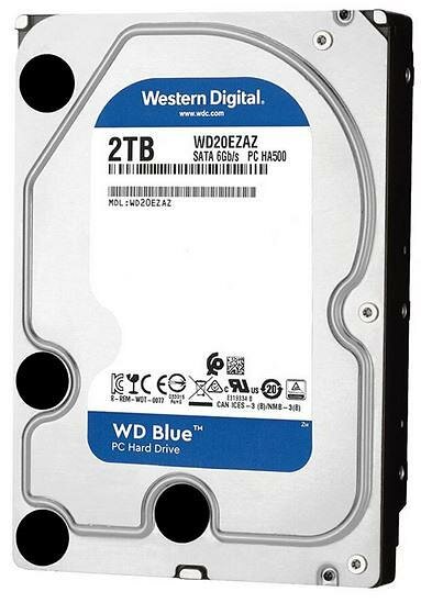 WD Blue 2TB / 5400 RPM / 256MB Cache / WD20EZAZ