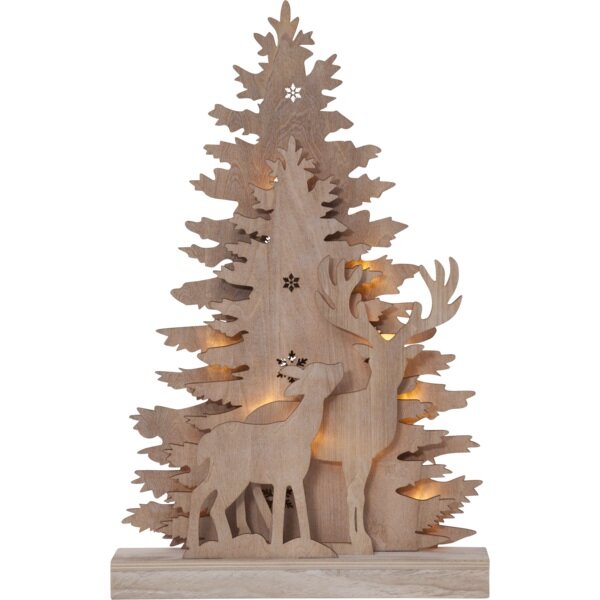 Star Trading Bordsdekoration FAUNA 44cm - Natur