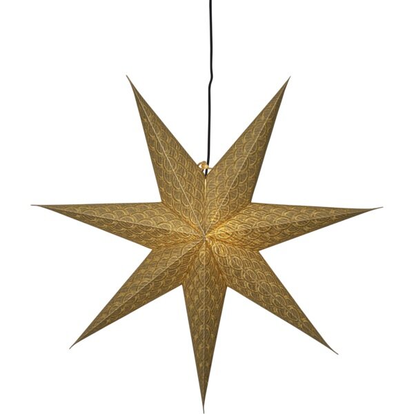 Star Trading Stjärna BRODIE 60cm – Guld
