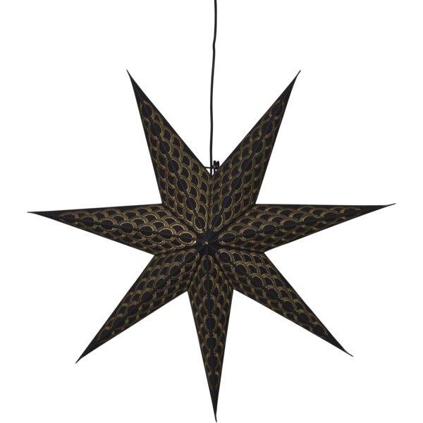 Star Trading Stjärna BRODIE 60cm - Svart