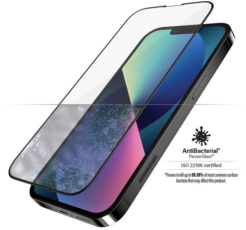 PanzerGlass Apple iPhone 13/13 Pro Case Friendly / Svart Ram