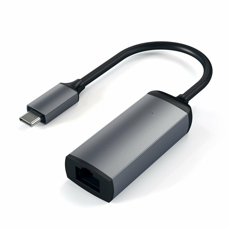 Satechi USB-C till Gigabit Ethernet (Space Gray)