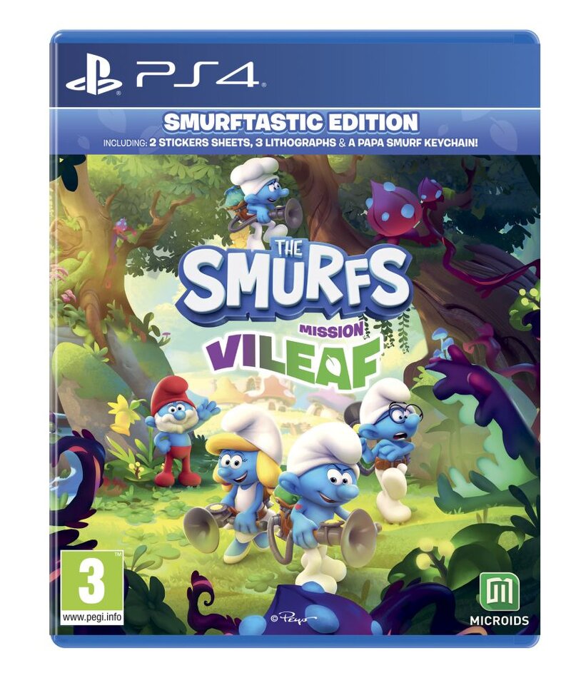 Microids The Smurfs – Mission Vileaf (PS4)