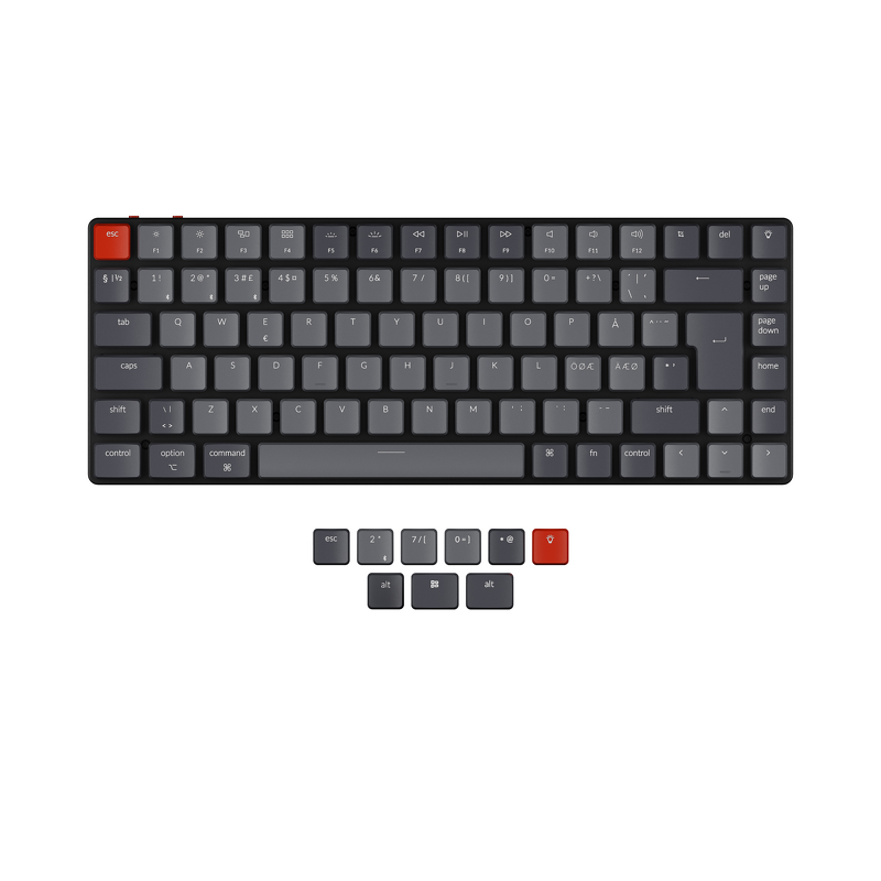 Product Image for Keychron K3 RGB Ultra-slim Wireless Hot-Swap - Optical Red